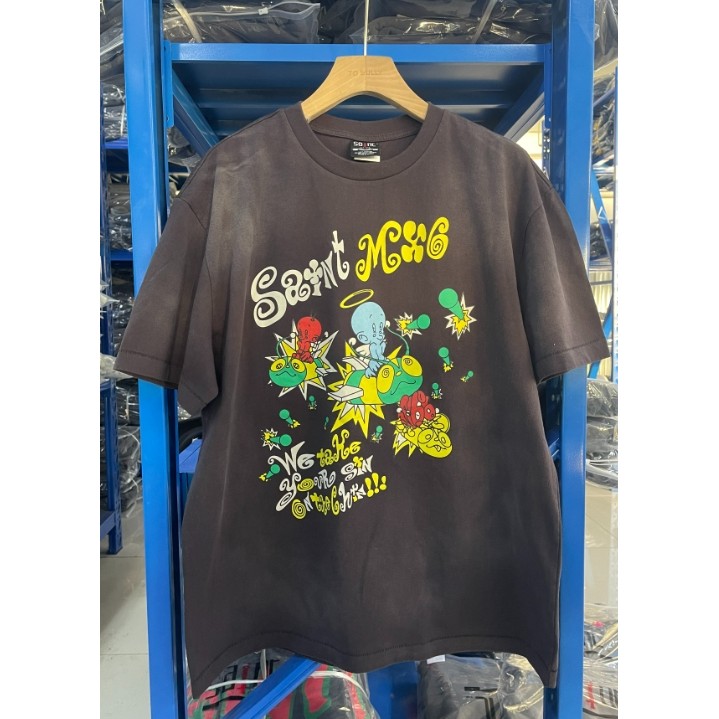 เสื้อยืดสําหรับผู้ชายเราใส่ชื่อใส่เสื้อยืดแฟชั่นคอกลมลําลองพลัสไซส์