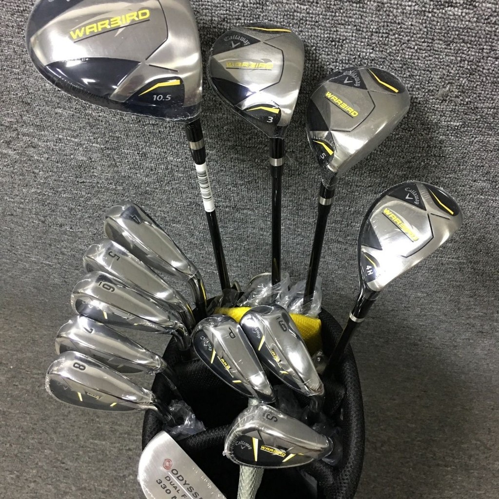 Callaway WAEBIRD5 ใหม่ชุดกอล์ฟคลับสําหรับชาย + 3FW + 5FW + utter + Irons Golf Club Set ชุดไม่มีกระเป