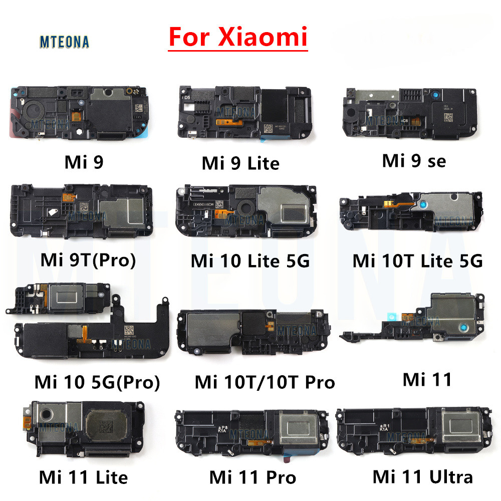 สําหรับ Xiaomi Mi 9 9T 10 10T 11 11T Lite Pro 11 Ultra Se 5G Buzzer Ringer Loud ลําโพง Flex สาย