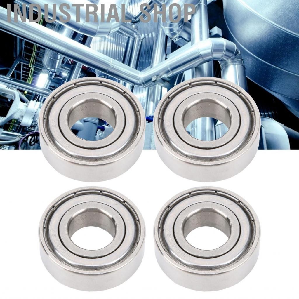 Industrial Shop 10ชิ้นมินิแบริ่งความเร็วสูงหมุนคู่ป้องกันชิ้นส่วนเครื่องจักรS6202ZZ 35x15x11มิลลิเมต