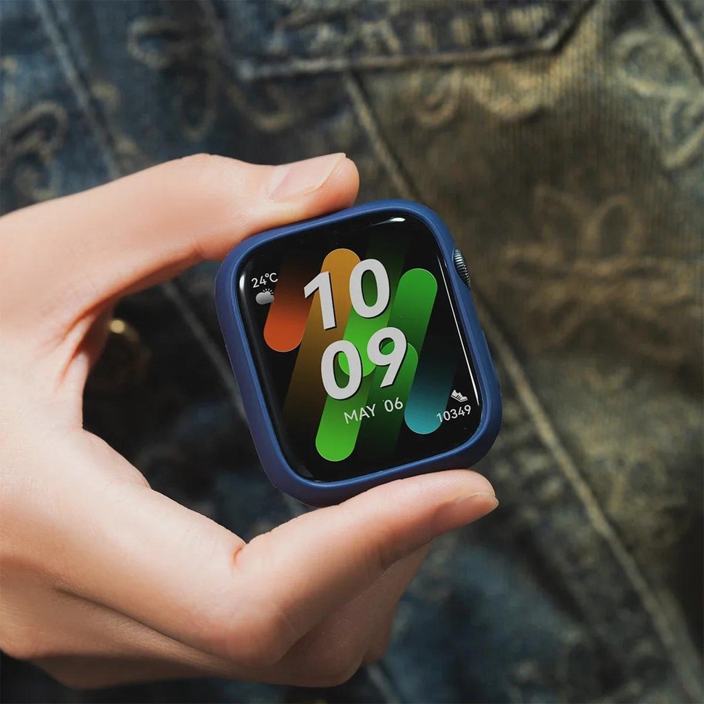 เคสซิลิโคนอ่อนนุ่มเข้ากันได้สําหรับ แอปเปิล ดู 11 10 42มิลลิเมตร46มิลลิเมตรอัลตร้า3 2 49มิลลิเมตร41มิลลิเมตร45มิลลิเมตร40มิลลิเมตร44มิลลิเมตร9 8 7 6 5 กับ