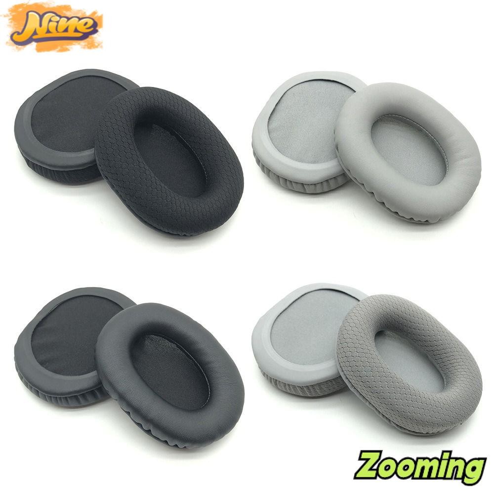 Zooming 2 ชิ้นแผ่นรองหูฟัง, Earmuff Earmuff เปลี่ยนแผ่นรองหูฟัง,อุปกรณ์เสริมชุดหูฟังฟองน้ําโฟมชุดหูฟัง Earmuff สําหรับ Razer Barracuda X