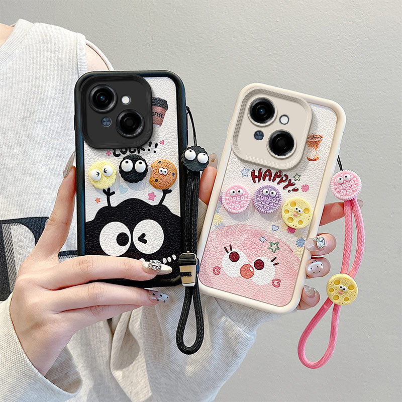 เคส  Tecno Spark Go 1 เคส  Tecno Pop 9 4G เคส ใช้งานร่วมกับ Labubu Capybara รูปแบบน่ารักนุ่มเคสโทรศั
