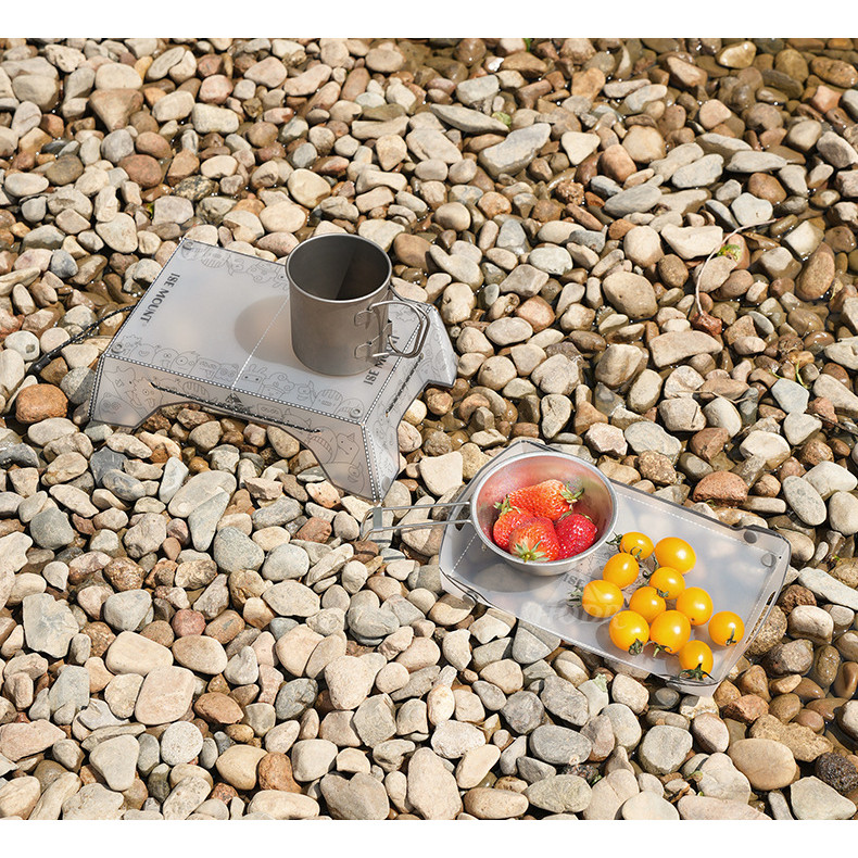 [HODR] โต๊ะพับมินิ Ultralight Camping Table กระดาษบาง 97 ก  โต๊ะปิกนิกพกพา ใช้ได้ทั้งตั้งแคมป์และบาร์บีคิว - รูปที่ 5