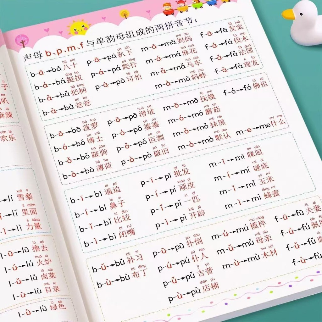 เรียนรู้ Pinyin Handy Tool โรงเรียนอนุบาลอัพเกรด First Grade Pinyin Spelling Training Taipan Zero Ba