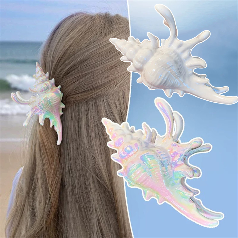 คลิปเสื้อยืดsummer beach สไตล์เกาหลี สำหรับวันหยุด พิมพ์สิงโตและลายสร้างสรรค์