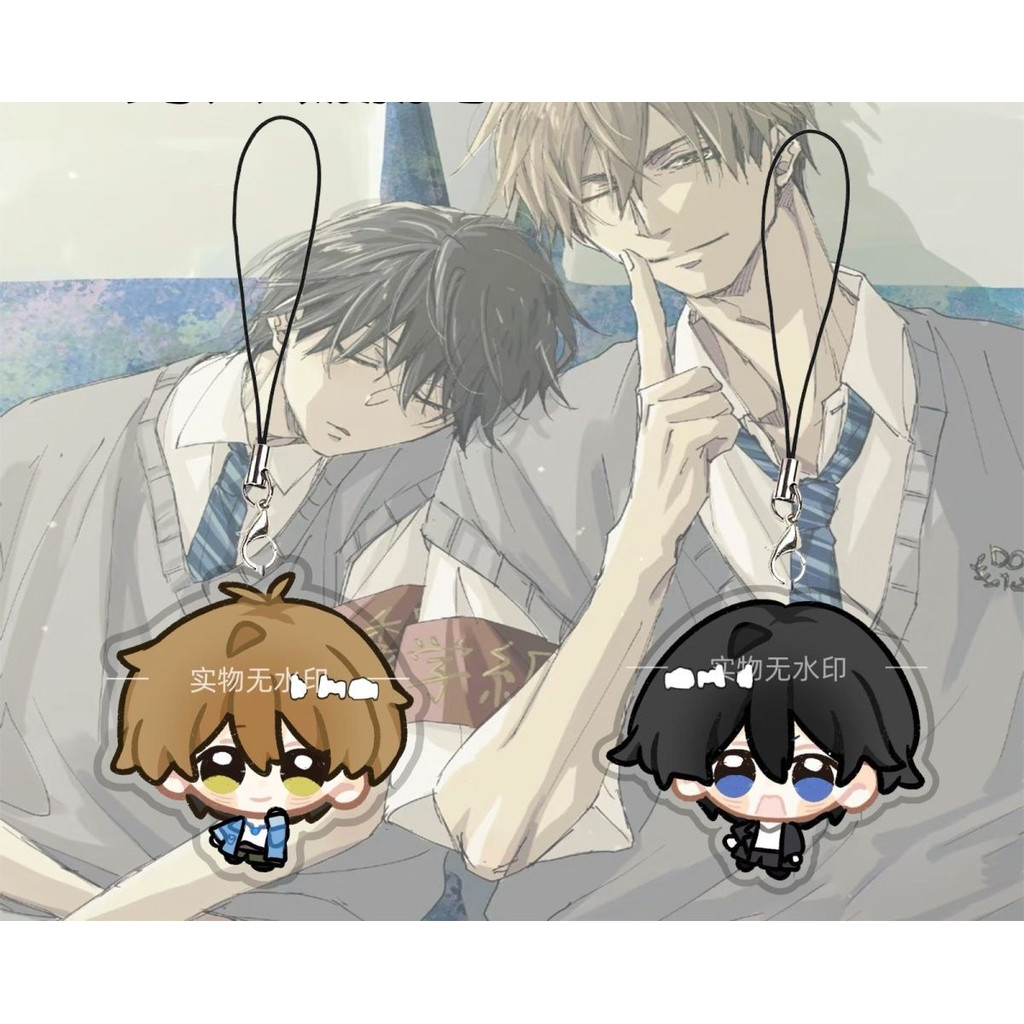 Takato Saijyo เชือกเส้นเล็กโทรศัพท์มือถือ Jyunta Azumaya สายรัดเชือกแขวนน่ารัก Dakaretai Otoko