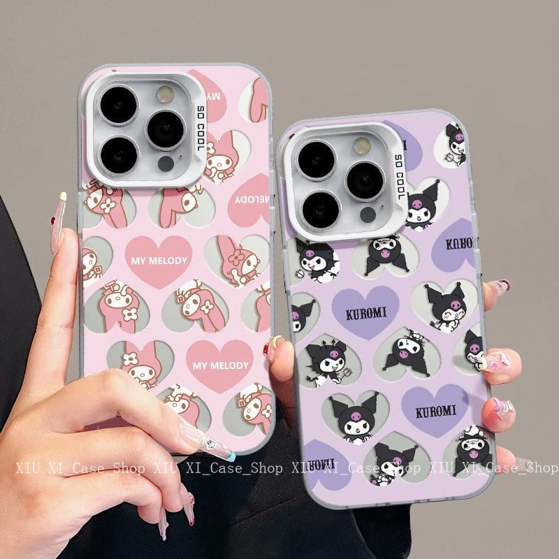 💌BOV💌เคสไอโฟน เข้ากันได้กับ เคส iPhone 17ProMax 16 15Pro 14PLUS 13Pro 11 XS 12 7P กรณีนุ่มน่ารัก-JXMSCY559