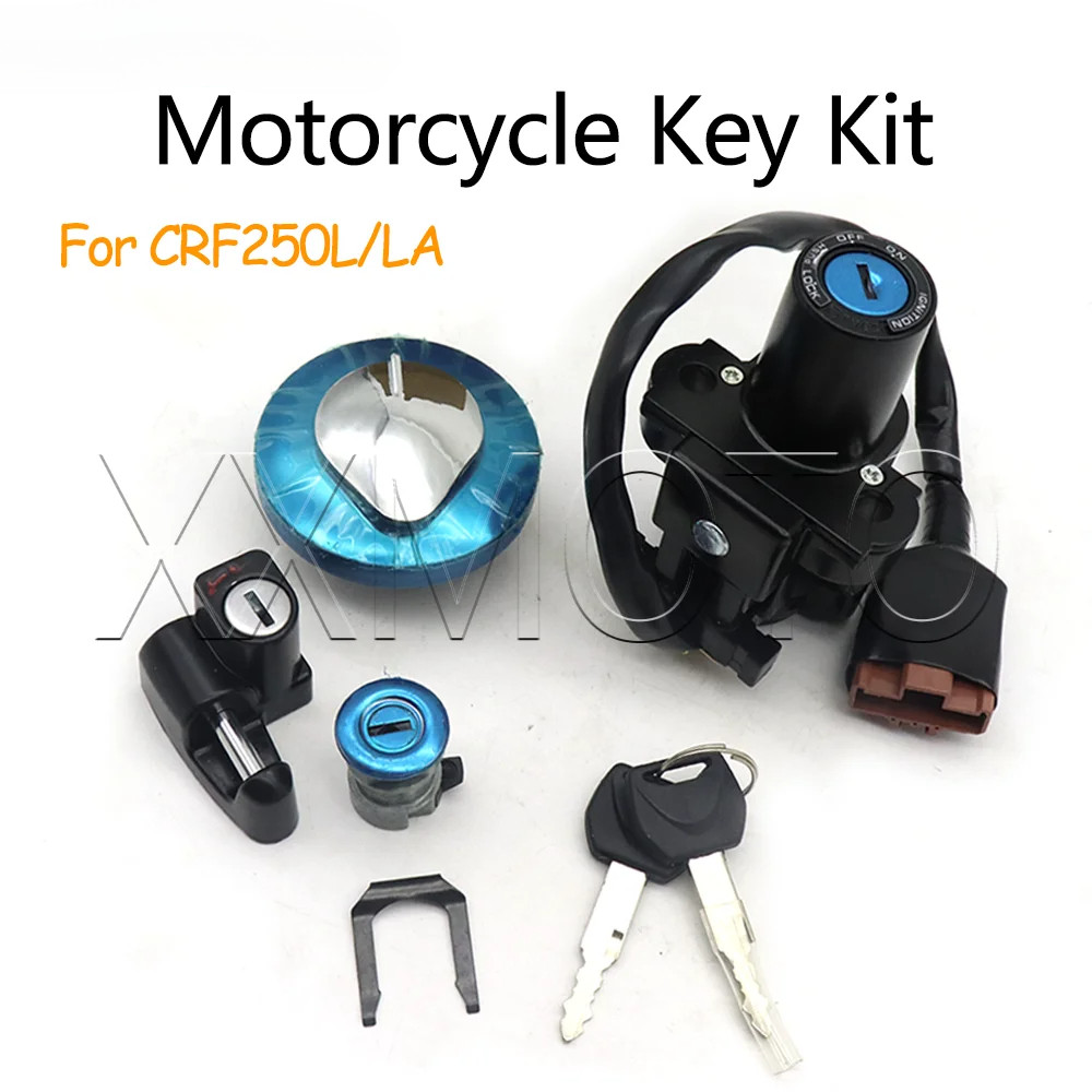 สําหรับ Honda CRF250L/LA CRF 250L CRF250 250LA 250 L LA รถจักรยานยนต์การใช้แก๊สถังฝาครอบสวิทช์จุดระเ