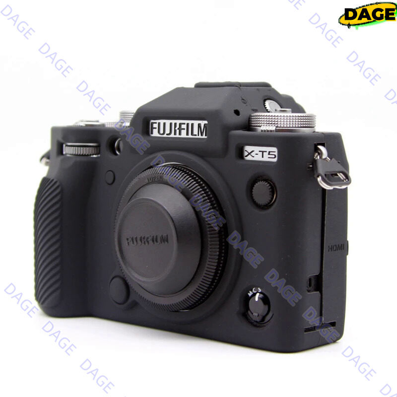 COD ฝาครอบกล้องซิลิโคนสําหรับ Fujifilm XT5 Fuji X-T5 Soft Case กันฝุ่น Scratch-proof Cover สําหรับ X
