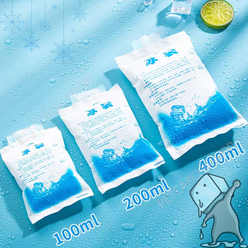 ไอซ์เจล❄️ไอซ์แพค ถุงเก็บความเย็น ถุงน้ำแข็ง เจลเก็บความเย็น เจลเก็บความเย็น นำมาใช้ซ้ำ เย็นนานกว่า ไม่แตกง่าย