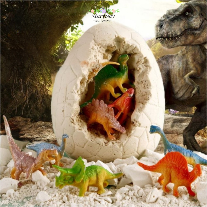 โมเดลไข่ไดโนเสาร์ สตาร์ไซเวย์, กล่องแปลกเด็กยิปซั่ม, |ขุดไข่ไดโนเสาร์ขุดของเล่นทางโบราณคดีของเล่นเพื่อการศึกษา