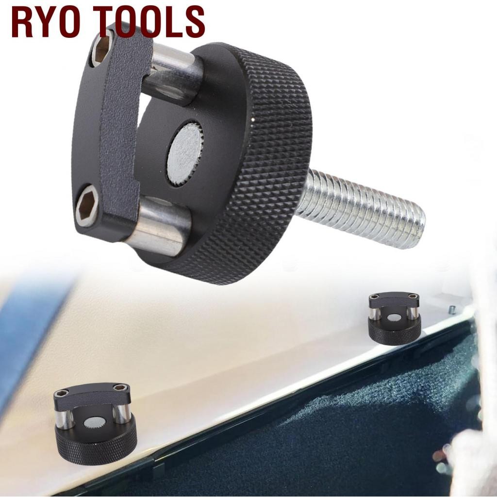 Ryo Tools-th 8pcs สกรูนิ้วหัวแม่มือกำจัดอย่างรวดเร็วพร้อมการเปลี่ยนแหวน d สำหรับ Wrangler JK JL JT H