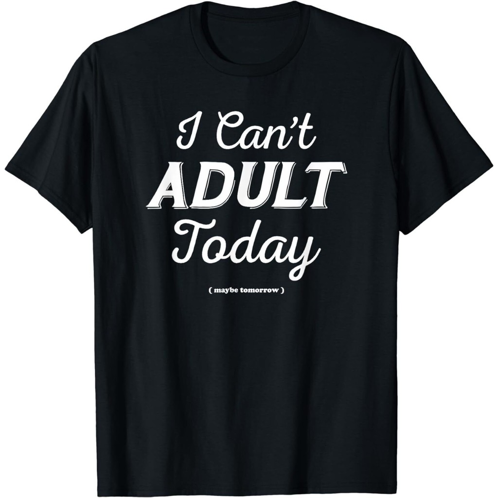 I Cant Be An Adult Today Funny Aesthetic Vintage T-Shirt