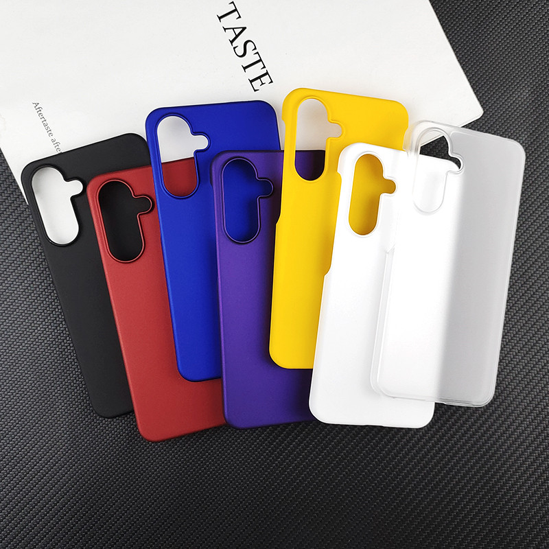 เคสพีซีเคลือบเรียบบางเฉียบสําหรับ Samsung Galaxy A56 A26 A36 ป้องกันลายนิ้วมือฮาร์ดฝาครอบป้องกันด้านหลัง