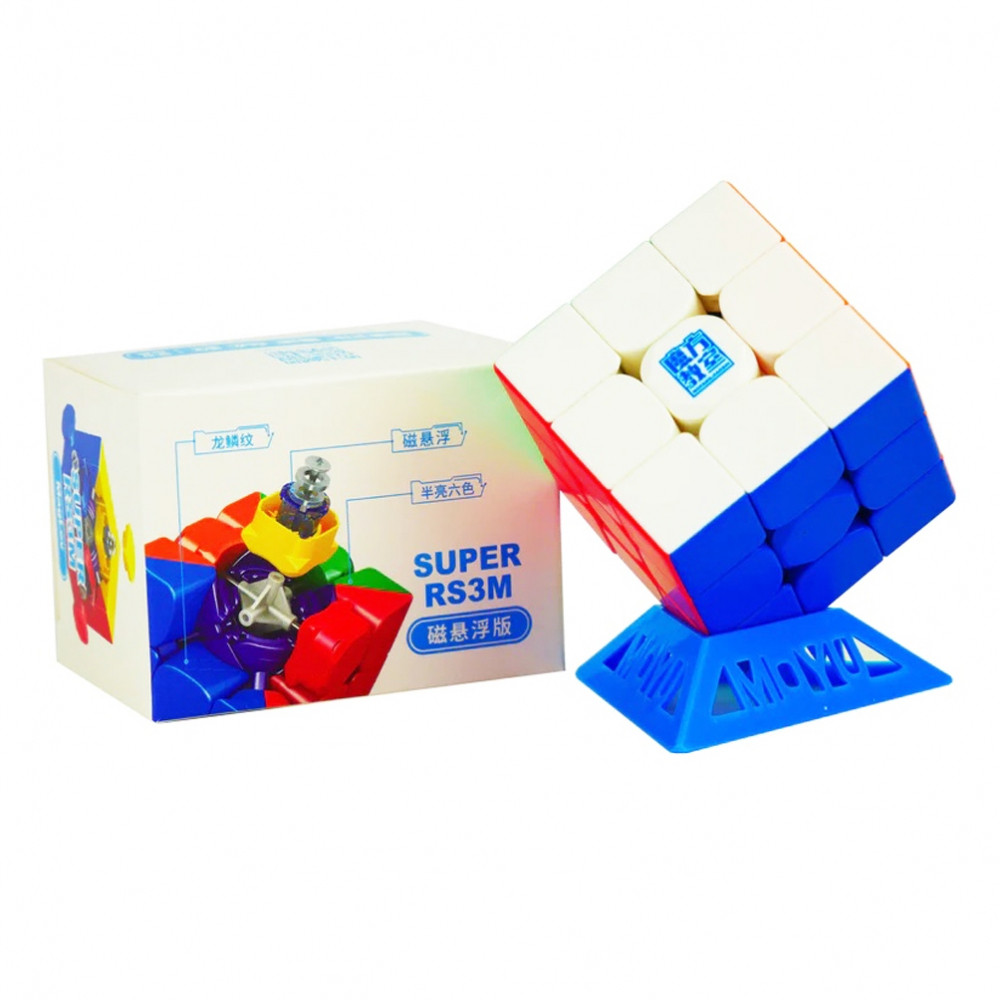 Moyu Super RS3M 2022 Maglev 3x3 Magnetic Ball Core Magic Cube Stickerless