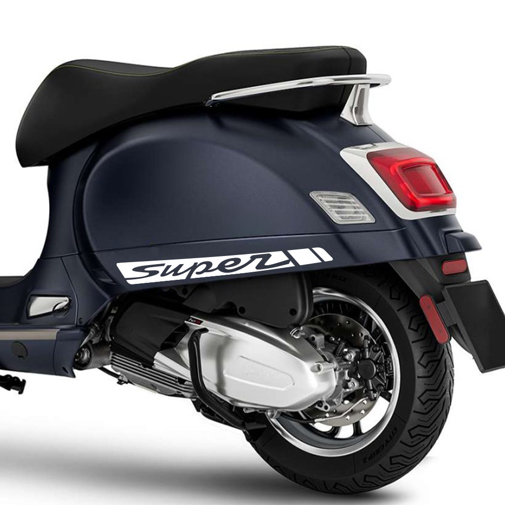 รถจักรยานยนต์ตัดสติกเกอร์โลโก้ที่กําหนดเองสติกเกอร์ Vespa GTS 250 GTS 300 GTV 250 GTV 300 GTS250 GTS