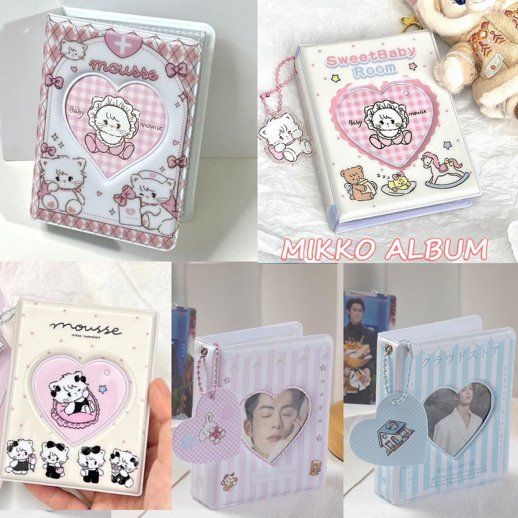 ReadyMikko 3 นิ้ว/2R หนังสือการ์ด 36 ช่อง Kpop Idol PhotoCard อัลบั้มหนังสือพร้อมจี้ Star Chasing Lomo การ์ดคอลเลกชันอัลบั้ม