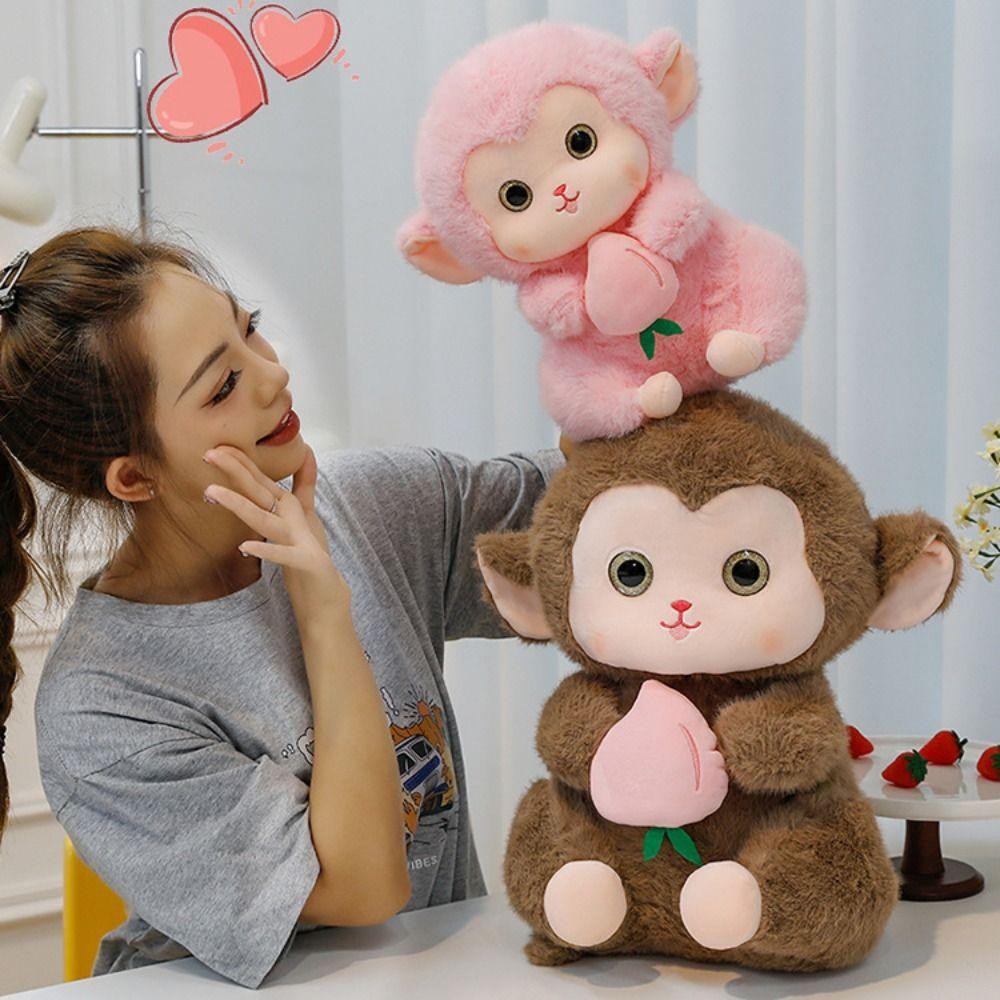 น้ํา ตุ๊กตาลิงของเล่น,การ์ตูนสุดนุ่มจําลองตุ๊กตาลิง,แปลกตุ๊กตาหมอน น่ารัก 20 ซม.ลิงตุ๊กตาสัตว์ของขวัญปีใหม่ ราคา ถูกที่สุด ดีลบีเคเค แกลเลอรีภาพที่ 4