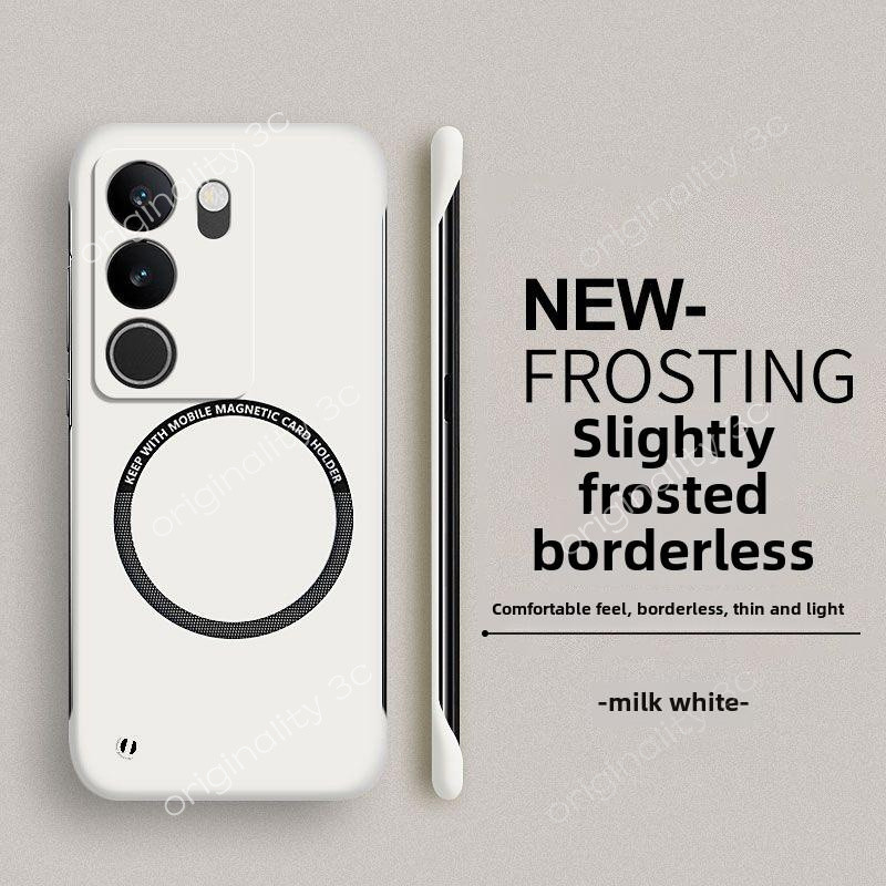 Hard Magnetic Case สําหรับ Vivo V29E V29 V29 PRO V27E V27 V27 PRO บางกระจายความร้อนแม่เหล็กดูด Frame