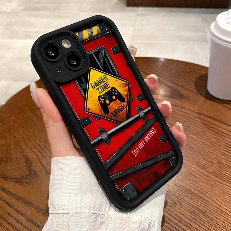 เหมาะสำหรับ Realme 5 5i 5s 6i 11 7i 8i 9i 11 5G 11 NFC 12 Lite กรณีโทรศัพท์ที่ดูดีเคส Cool Game Labe