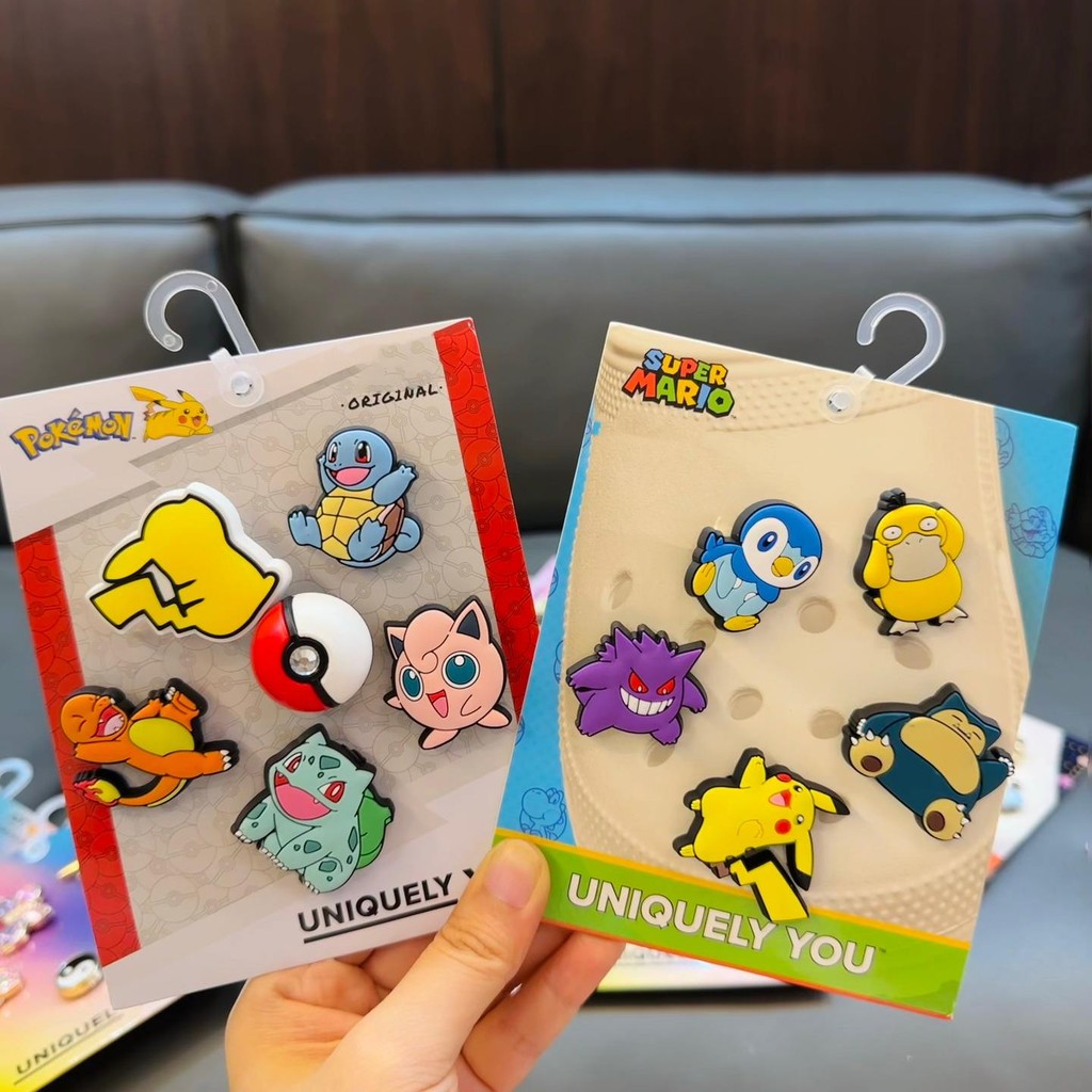 จิบ บิท รองเท้า crocs missyp jibbitz Cartoon Hole Shoe จิ๊บบิทเซท จิ๊บบิท crocs