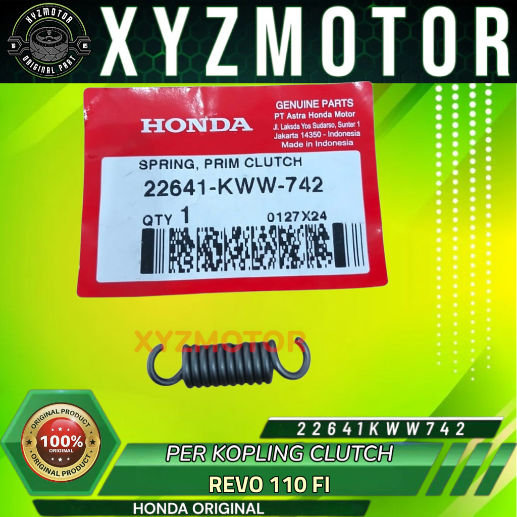 ต้นฉบับ HONDA REVO 110 FI CLUTCH SPRING 22641-KWW-742