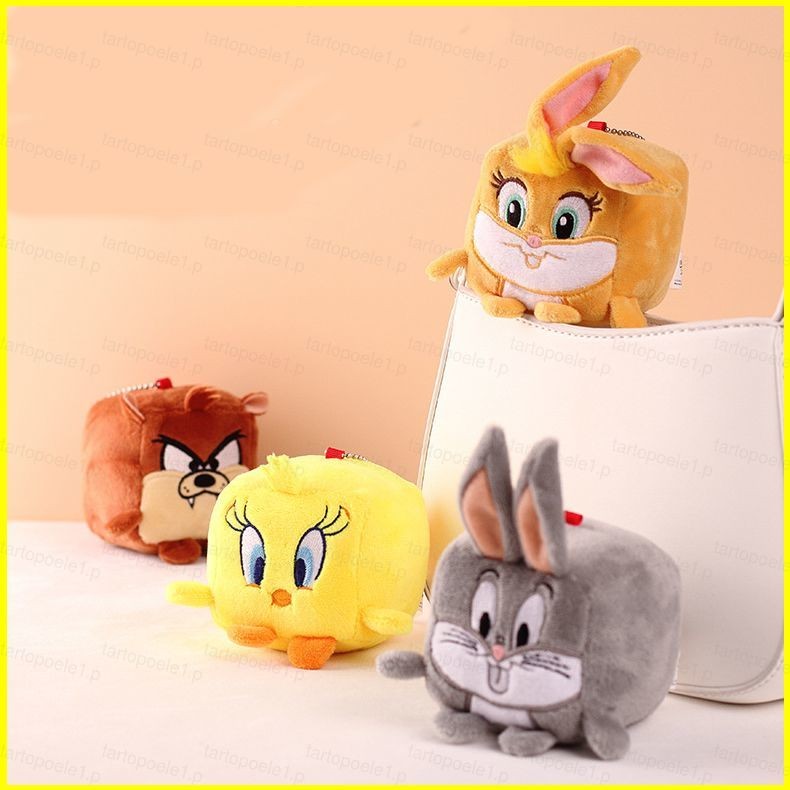 Bx น่ารัก Looney Tunes Bugs Bunny TwetyBird Lola Bunny Tasmanian Devil จี้ตุ๊กตาตุ๊กตาของเล่น