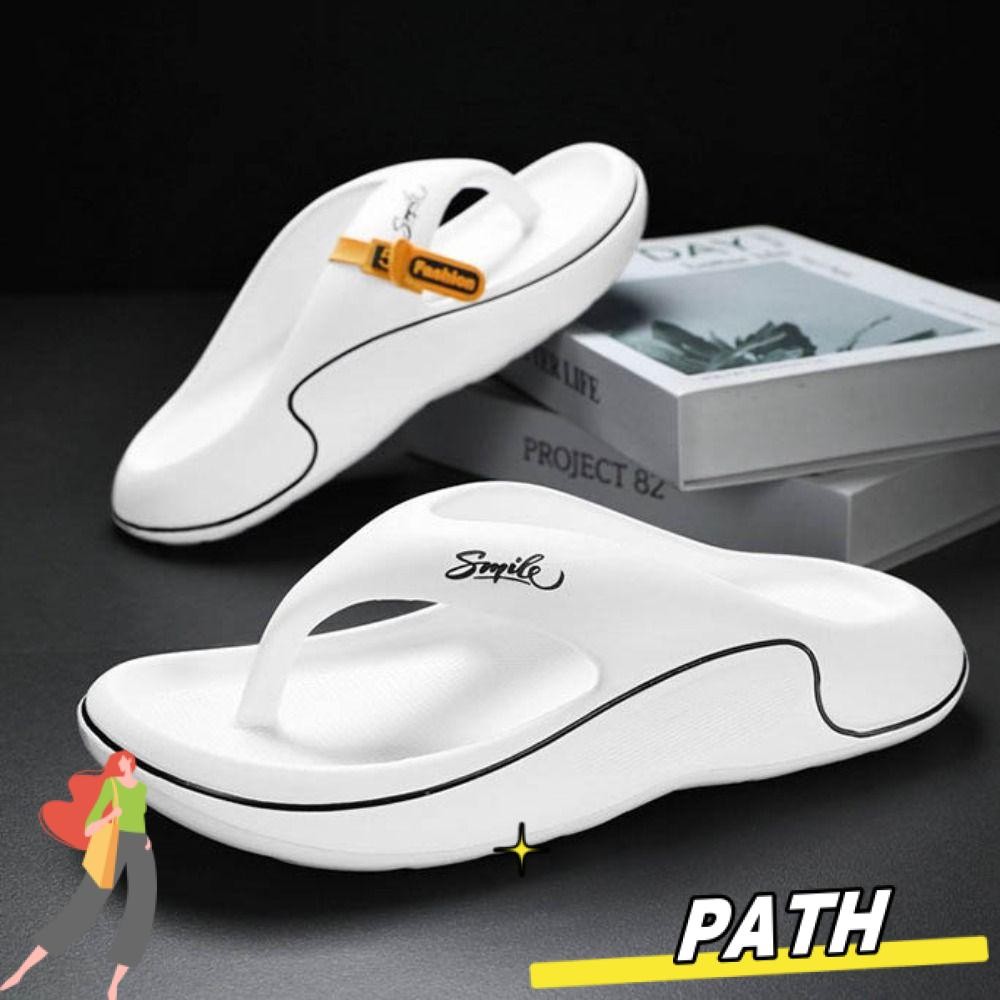 Path Mens , รองเท้าแตะ EVA Soft Sole, รองเท้าแตะลําลองผู้ชายในห้องน้ํากันลื่น