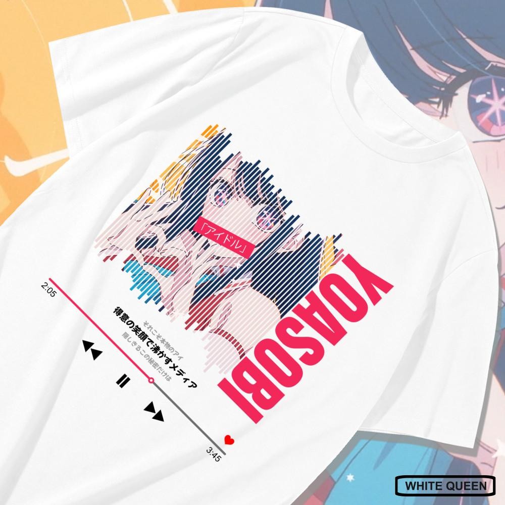 ใหม่ Kaos AI HOSHINO OSHI NO KO X YOYASOBI - IDOL - KAOS DISTRO MEN & WOMEN ANIME & GAME MUSIC SERIE