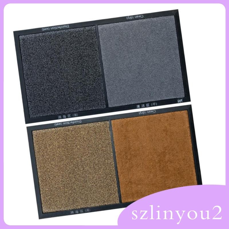 [szlinyou2] พรมเช็ดเท้าฆ่าเชื้อ Sanitizing พรมปูพื้น Entrance กลางแจ้งในร่ม - 45X80MM
