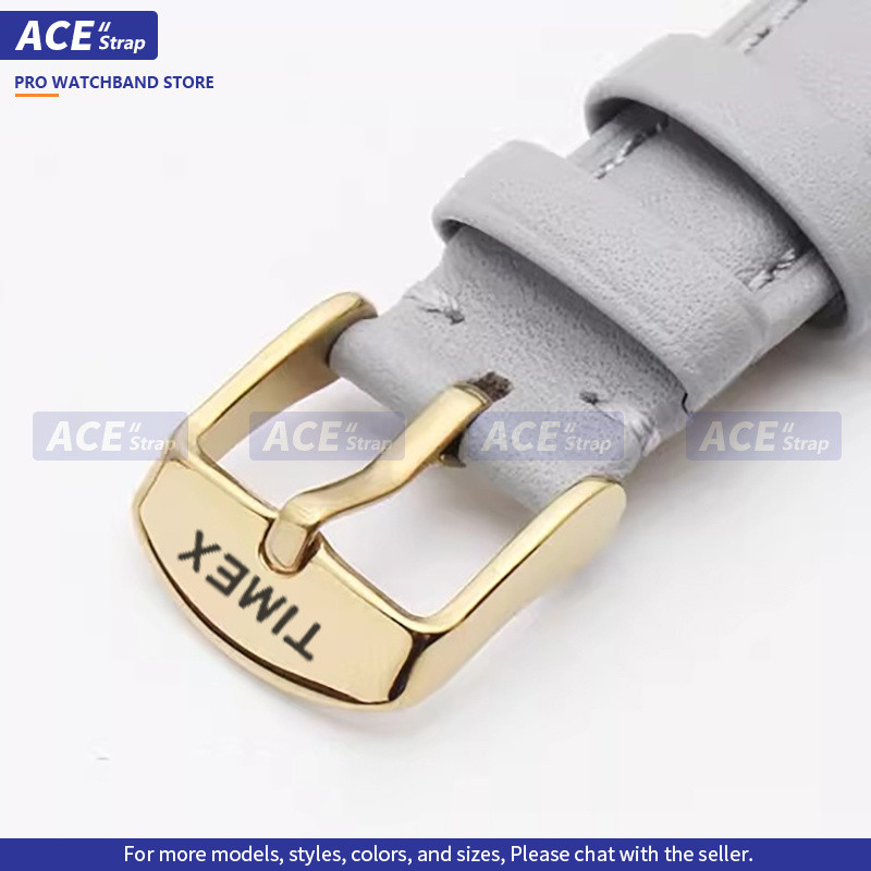 เหมาะสายนาฬิกา TIMEX แบบหนังนิ่ม ขนาด 12mm 14mm 16mm 18mm 20mm 22mm สายนาฬิกาแบบ Unisex - รูปที่ 3