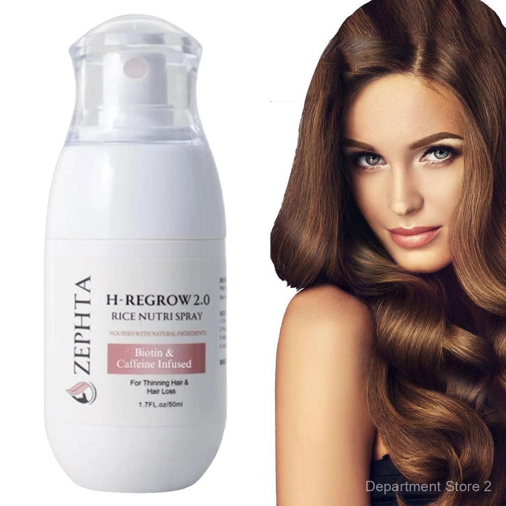 Zephta H-Regrow 2.0 - Zephta Hair Regrowth Hair Regenerator Rice Nutrition Spray BTNM