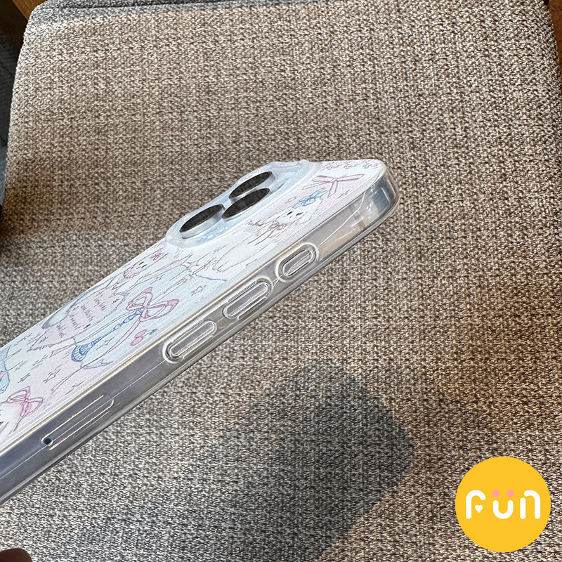 น่ารักเค้ก Bowknot Cat Bunny สุนัขโทรศัพท์มือถือสําหรับ iPhone 16 15 Plus 14 13 12 Pro Max 11 11Promax Anti-scratch IMD โทรศัพท์มือถือปกหลัง Shell ราคา ถูกที่สุด ดีลบีเคเค แกลเลอรีภาพที่ 8