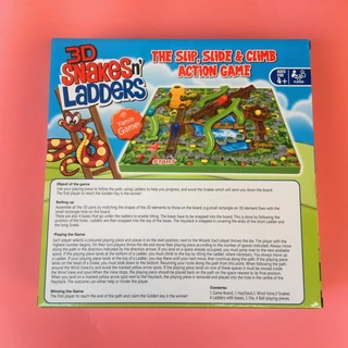 COD เกมบันไดงู 3D บันไดงู Snakes & Ladders เกมกระดานสุดสนุก เล่นได้ทั้งครอบครัว ของเล่นเด็ก