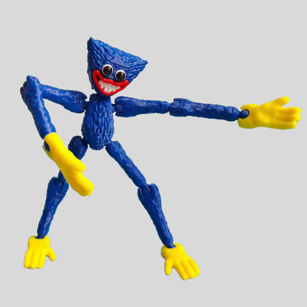 [DW] Poppy Playtime Figure Huggy Wuggy Model Sleepy Cat Smile Game Merchanded Figure Model