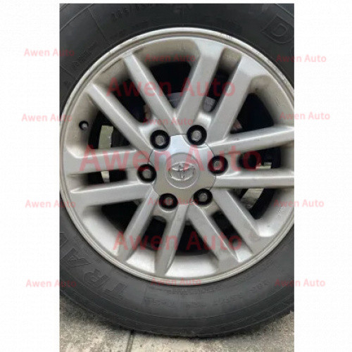 1 ชิ้น/4Toyota Fortuner 2011 ถึง 2015 Silver Center Cap รถล้อ Hub - รูปที่ 4