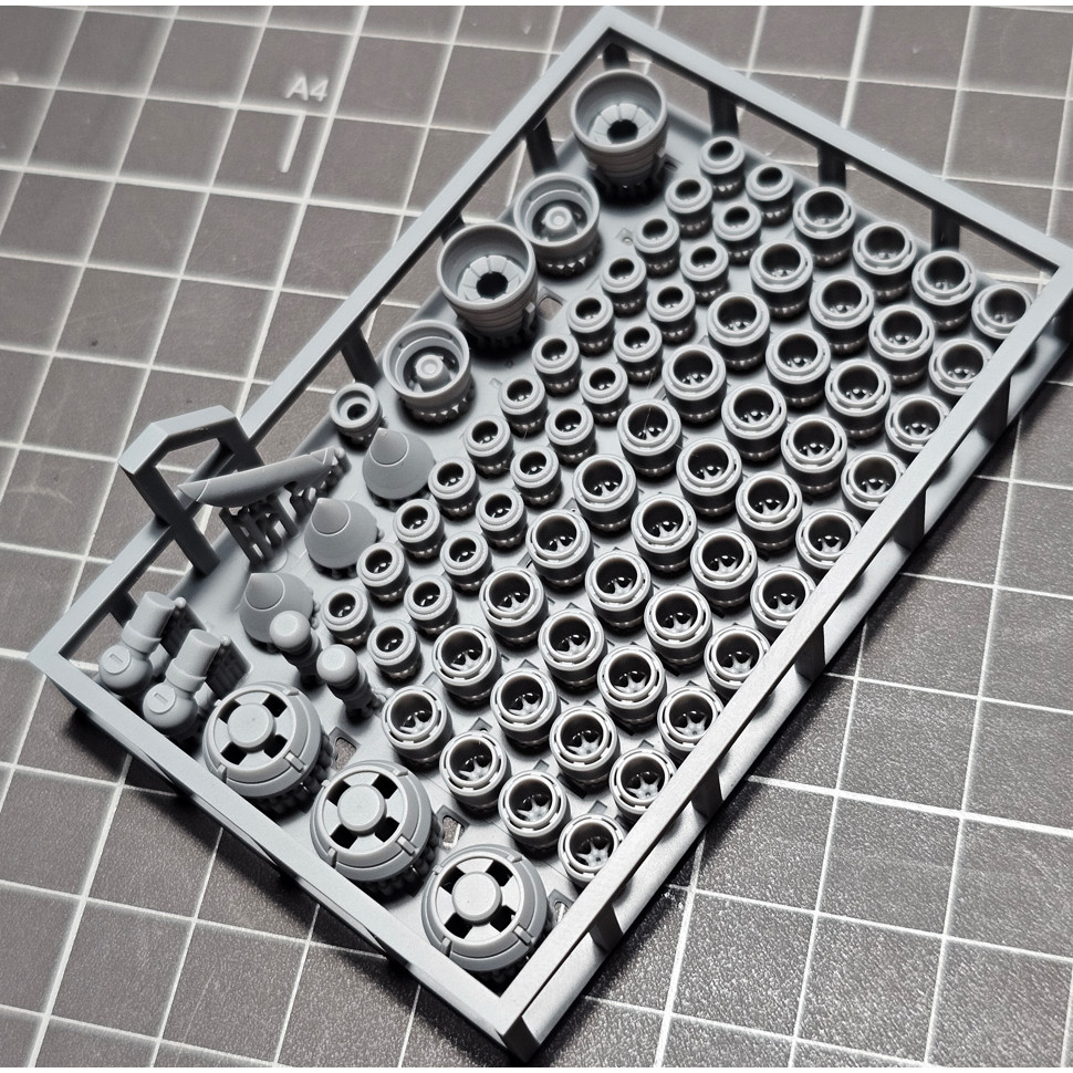 Calily MANMAN MG ZAKU / Zeong ZEON Deatil อะไหล่อัพเกรดไม่มี KITS