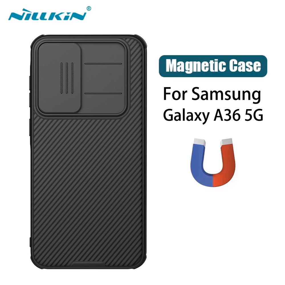 เคส Samsung A36 5G Nillkin CamShield Pro สไลด์กล้องฝาครอบแม่เหล็กสําหรับ Samsung Galaxy A36 5G