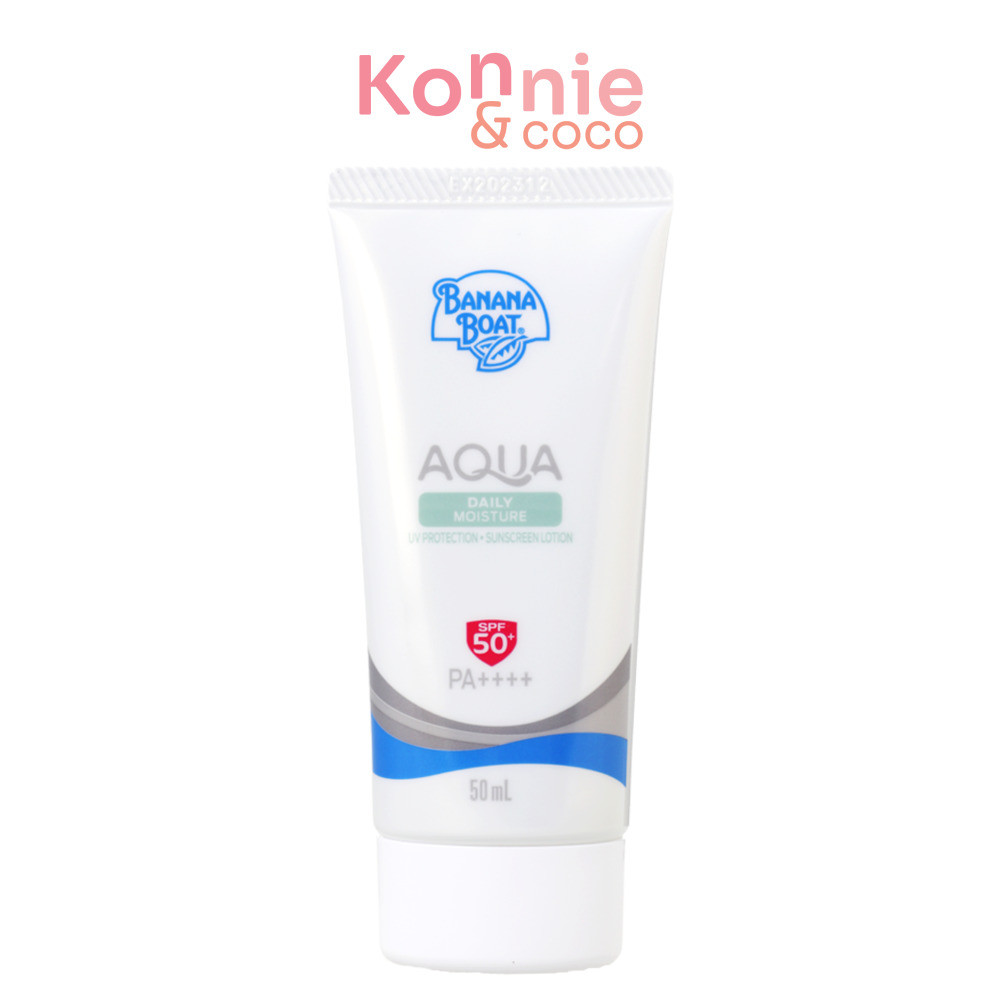 Banana Boat Aqua Daily Moisture UV Protection Sunscreen Lotion SPF50+/PA++++ 50ml กันแดดบานาน่า โบ้ท