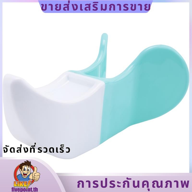 Hip Trainer กล้ามเนื้ออุ้งเชิงกรานต้นขาด้านใน Exerciser สะโพกกล้ามเนื้อเทรนเนอร์ฟิตเนสก้นอุปกรณ์ความงาม Blue + White.fivepointth