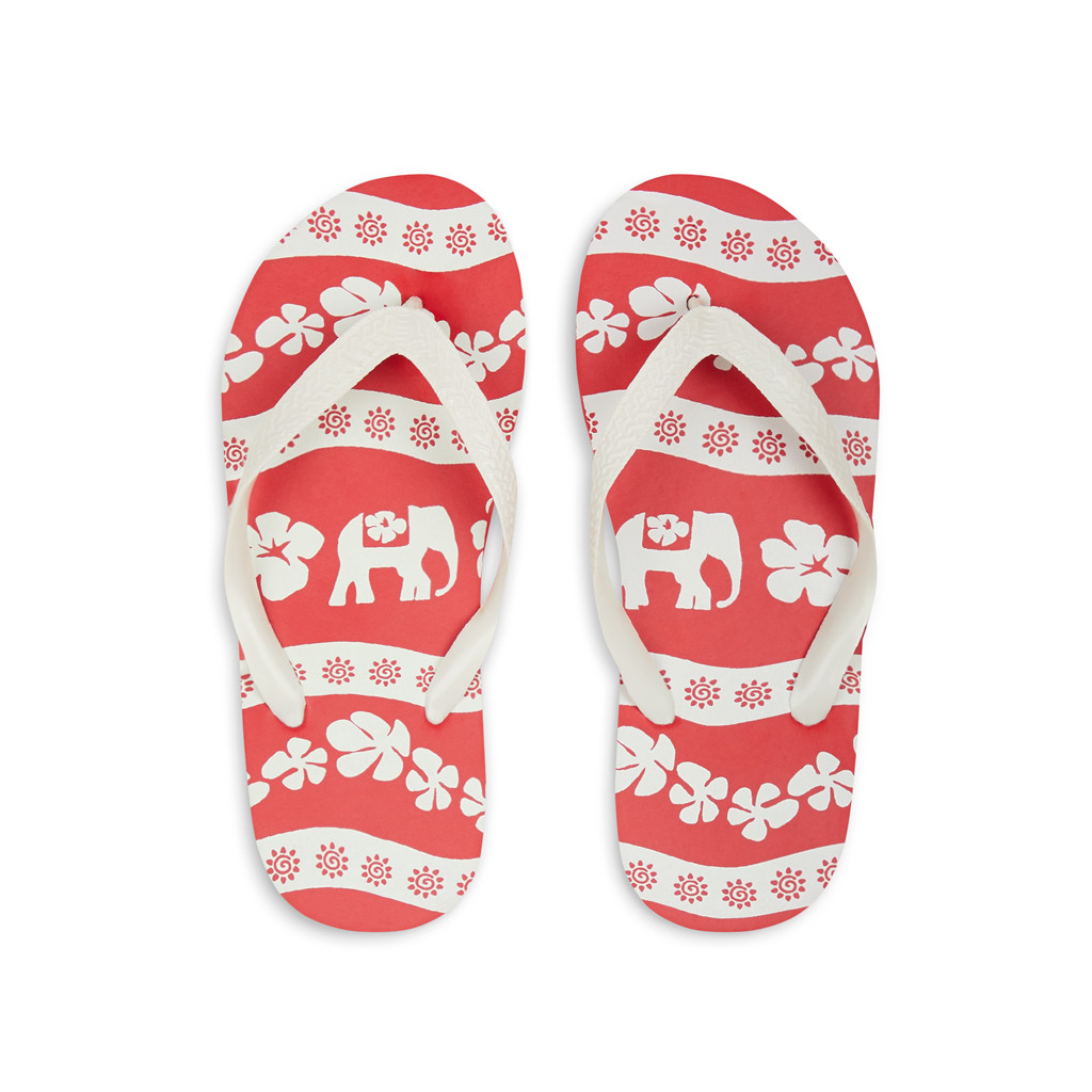 AIIZ (เอ ทู แซด) - รองเท้าแตะ พิมพ์ลาย Printed Flip Flops