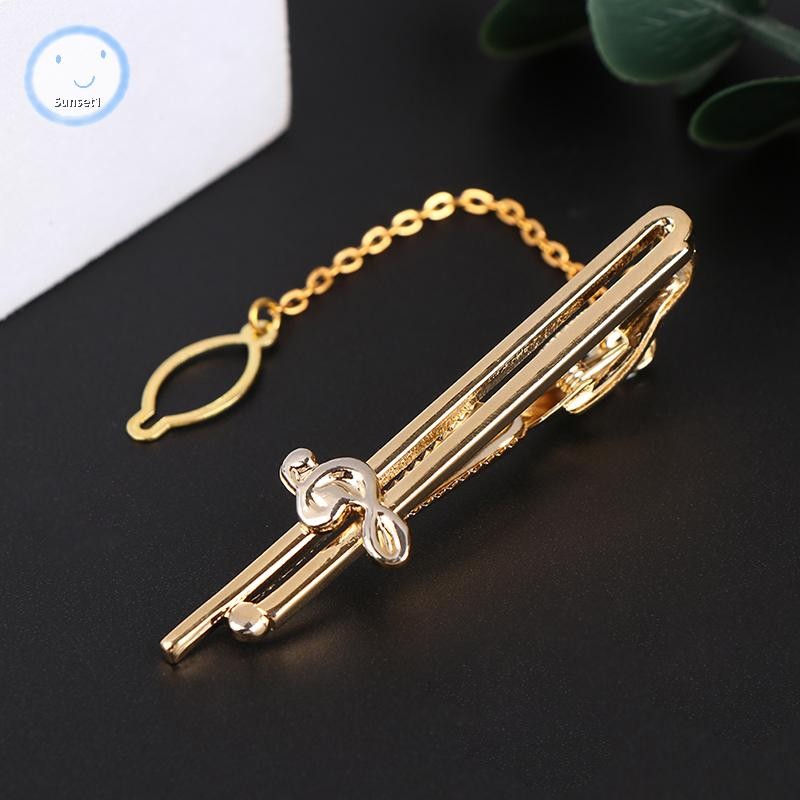Sunset ประณีตรูปแบบเนคไท Pin Tie คลิปสําหรับชายงานแต่งงานเนคไท Tie Clasp คลิป TH