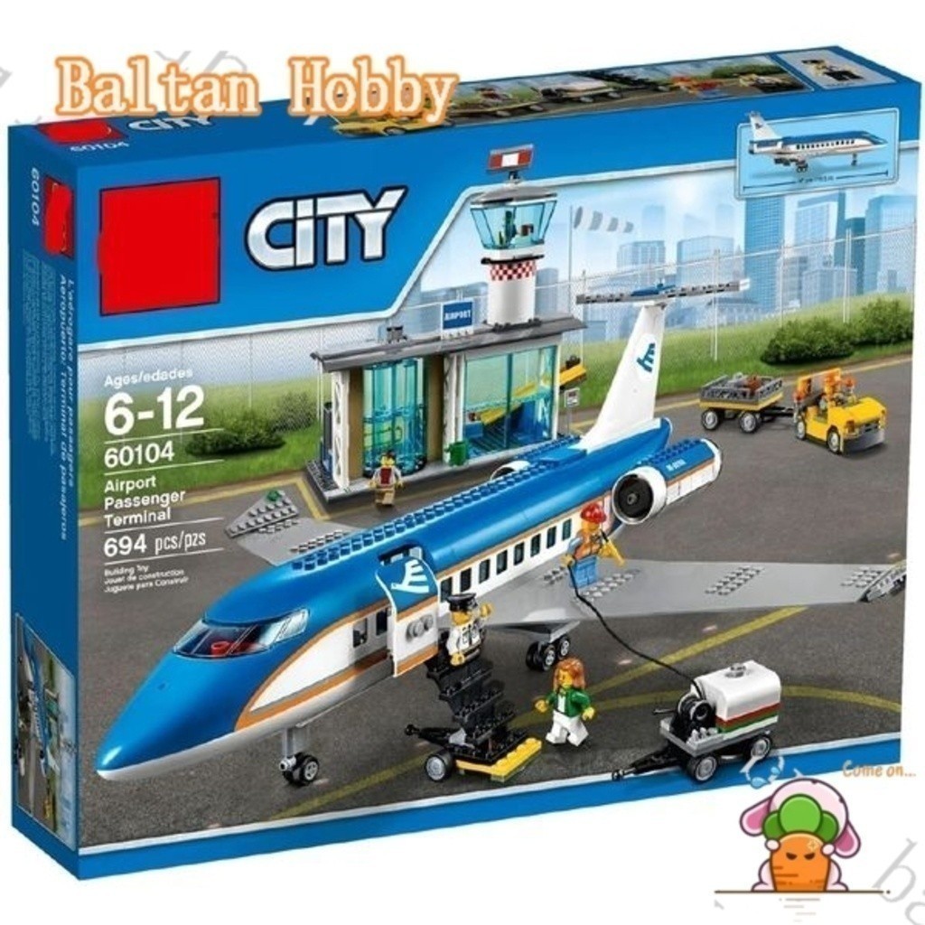 Baltan Hobby BH7 เข ้ ากันได ้ กับ /City/Airport Passenger Terminal/60104/02043/82031/180032/ บล ็ อกตัวต ่ อ/ของเล ่ น/ EC2 ราคา ถูกที่สุด ดีลบีเคเค