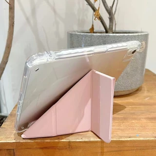 เคสป้องกัน iPad แบบพับ Y ใส For Air4 Air5 10.9 Air6/7 Gen10 Gen11 A16 Gen7/8/9 10.2 MINI6 MINI7 Pro11 2024 ipad case