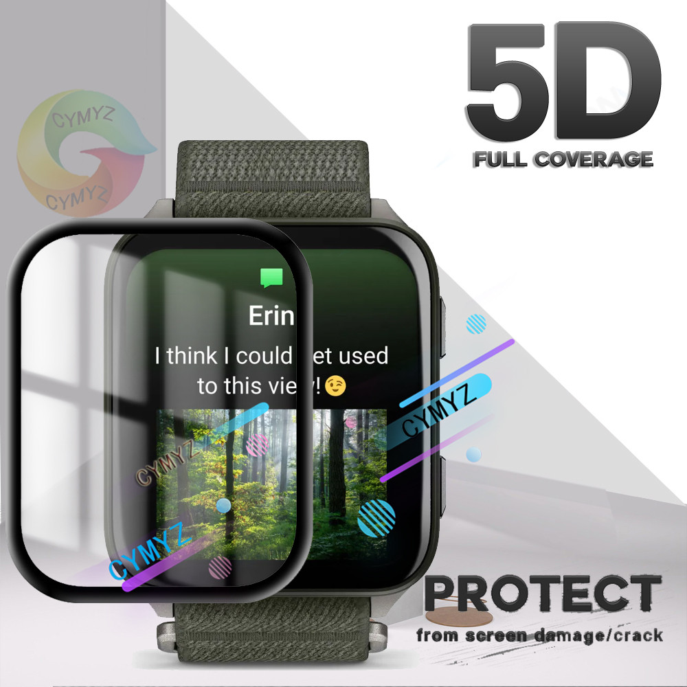 ฟิล์ม Garmin Venu X1 ฟิล์มป้องกันคลุมทั้งหมดสําหรับตัวป้องกันหน้าจอ Garmin Venu X1