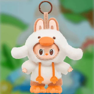 POPMART LABUBU Forest Fairy Tale Series จี้ตุ๊กตาไวนิล