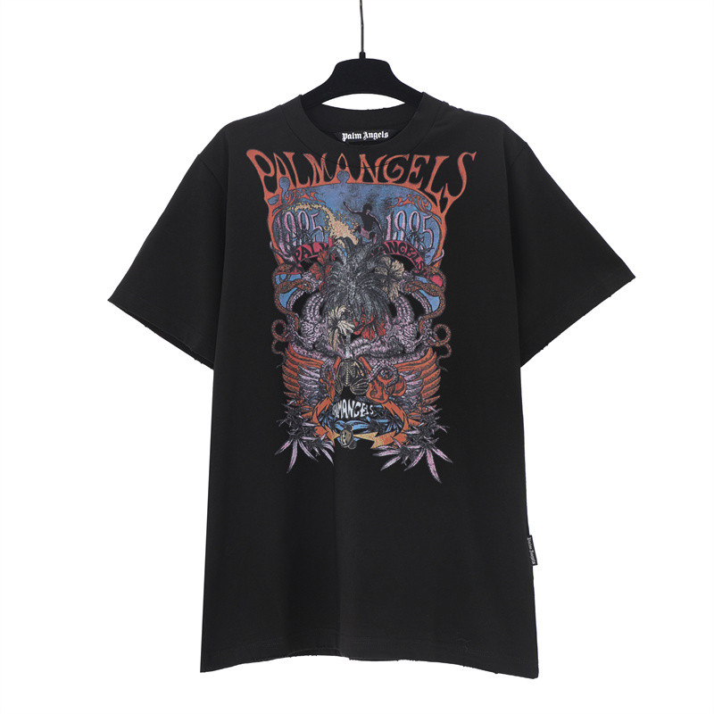 เสื้อยืดผ้าฝ้ายสำหรับผู้ชายและผู้หญิง ออกแบบสไตล์บุคลิกภาพ แขนสั้น ไซส์พิเศษ