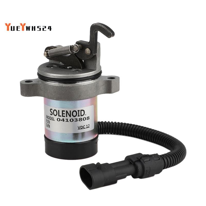 สําหรับ Deutz การใช้ปิดโซลินอยด์ 04103812 04103808 F3L F3M F4L F4M 1011 2011