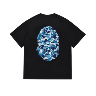 เสื้อยืดผ้าฝ้ายคลาสสิกแขนสั้น สำหรับทุกเพศ ลายพราง สวมใส่สบาย เหมาะสำหรับทุกคน